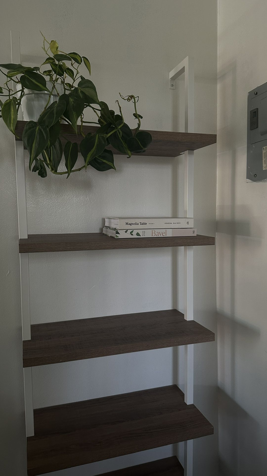 Nathan James 5-Shelf Ladder bookshelf