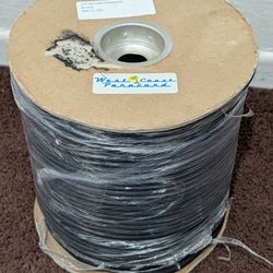 1/4" Black Nylon Paramax Cord 500ft West Coast Paracord 