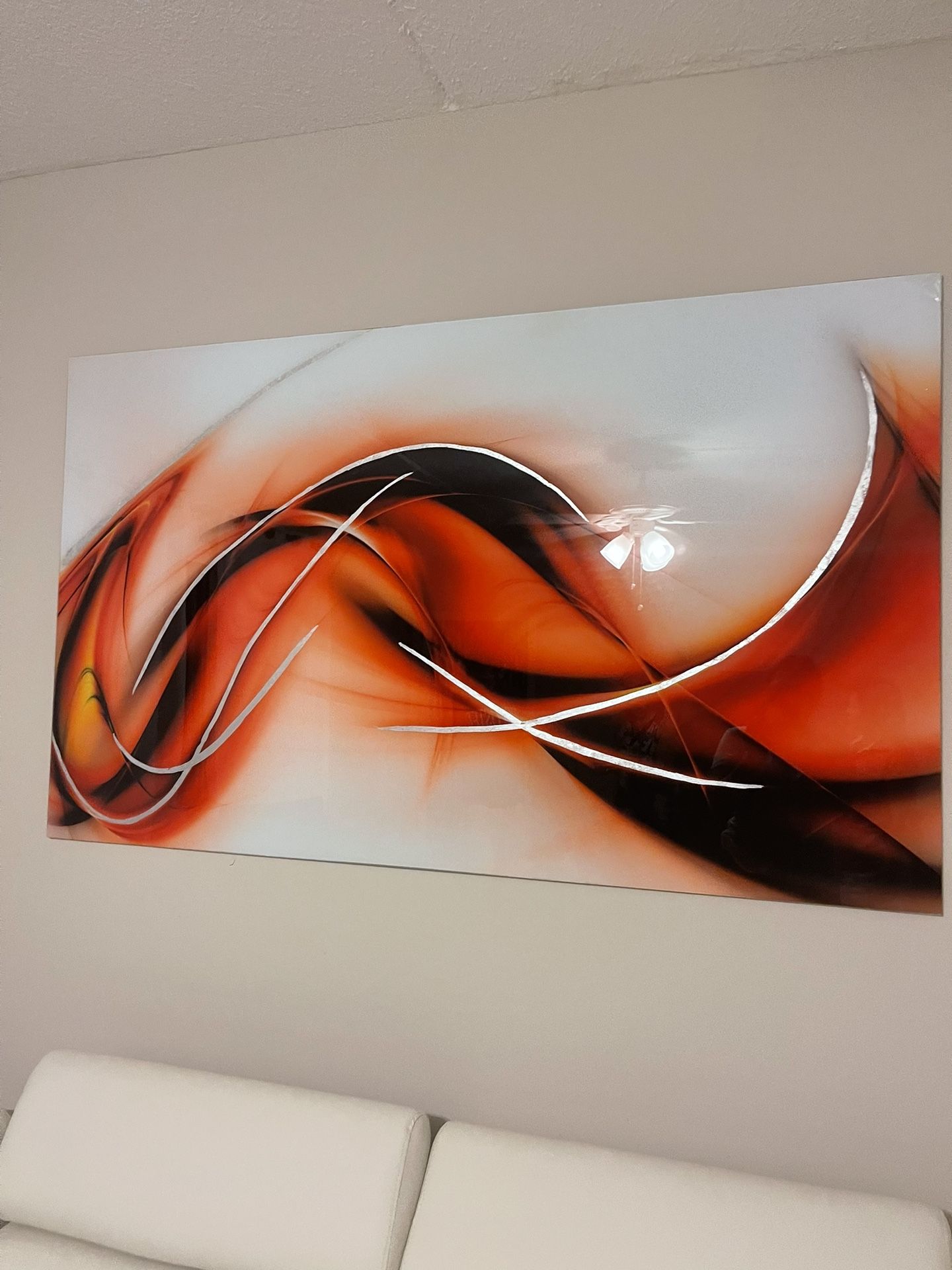 New Tempered Wall Glass Art 60x36