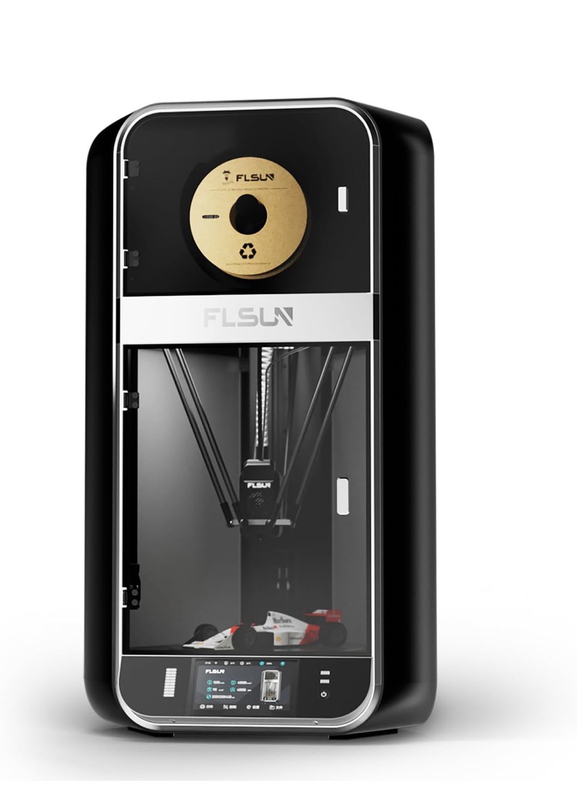 S1 Pro 3D Printer, Max 1200mm/s High Speed, 350°C High Temp Extruder & Full-Auto Calibration, 65°C Heated Chamber, ≤55 dB Quiet FDM 3D Printers, Larg