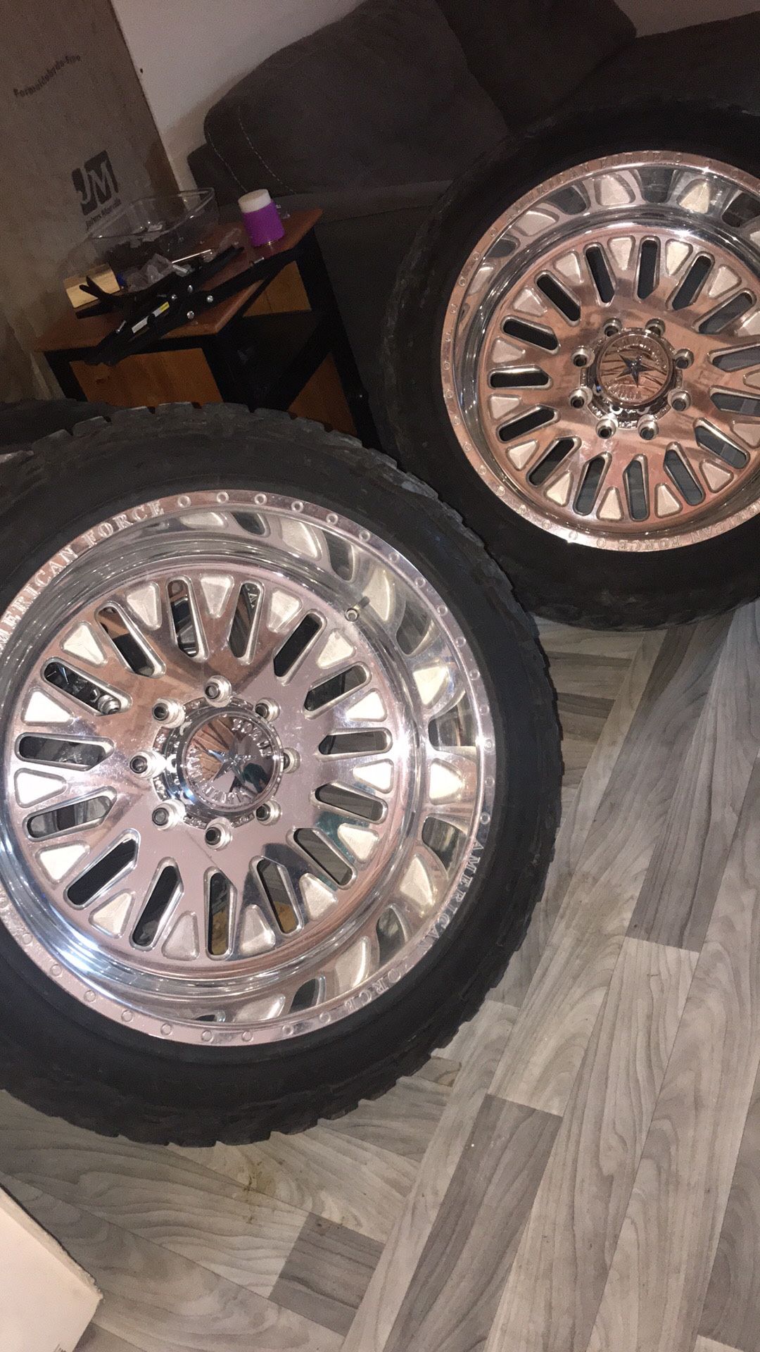 22x12  American Force 22s Rims 