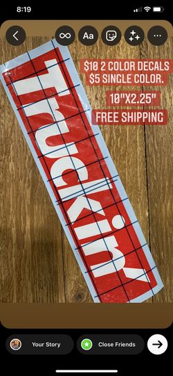 Custom Decals Stickers 