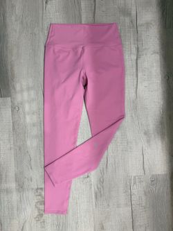 Alo Yoga High Waist Pink Full Length Leggings Size L NWT 76063