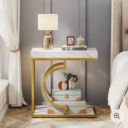 Gold Narrow C Table - F1911