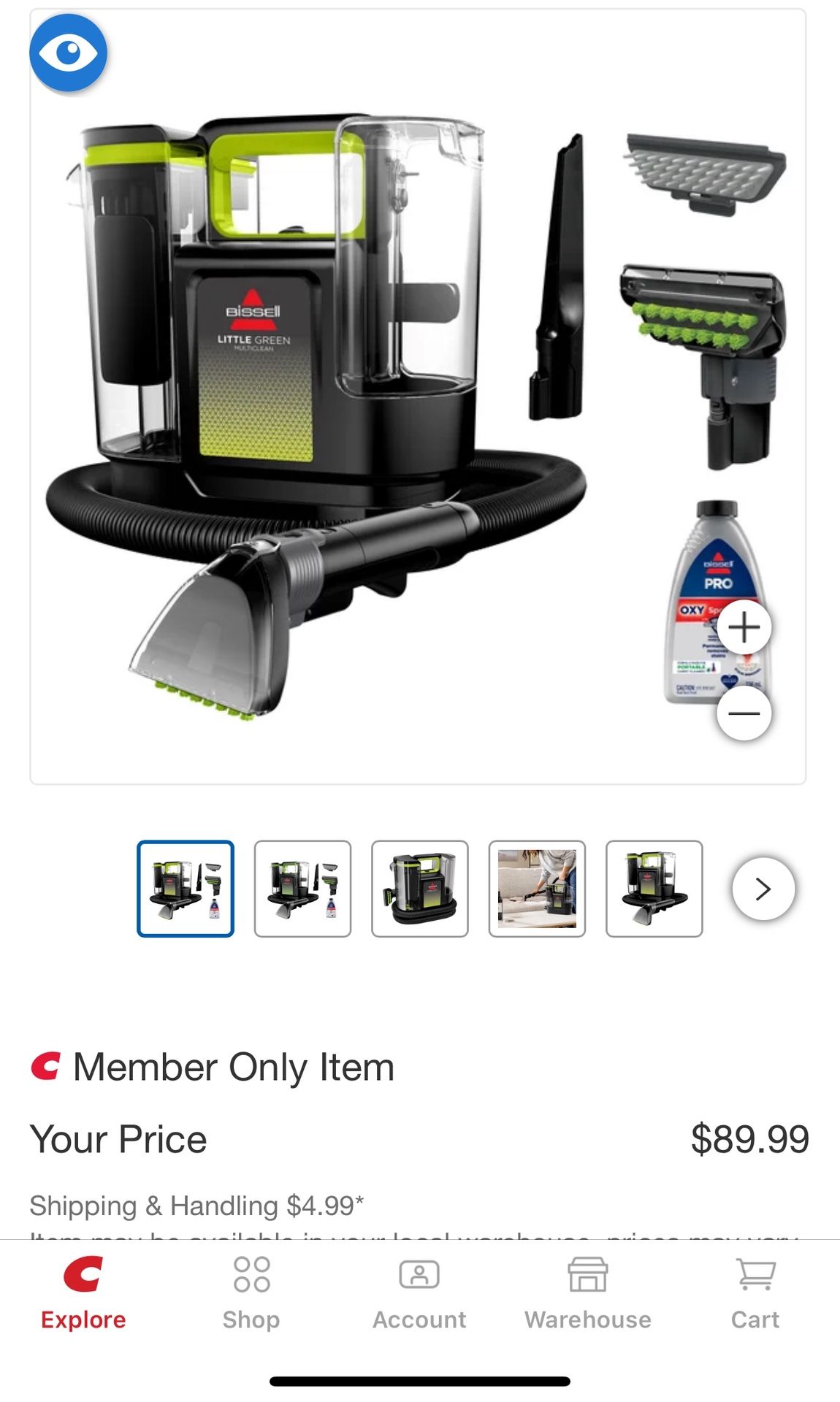 Bissell Little Green Cleaner