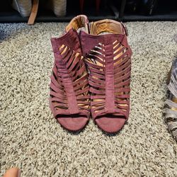 Womens Strappy Heels