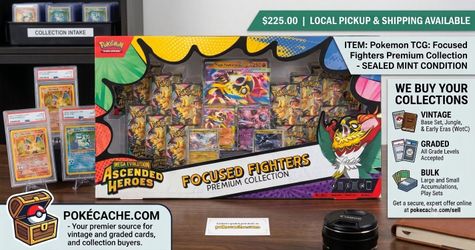 Pokemon Ascended Heroes - Focused Fighters Premium Collection