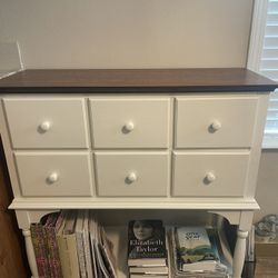 🪻Farmhouse-Style Accent Cabinet / Entryway Table