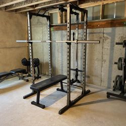 Home Gym Set Weider Bowflex Squatrack