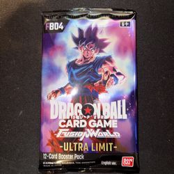 FB04 Dragon Ball Super Fusion World Ultra Limit Booster Single Pack