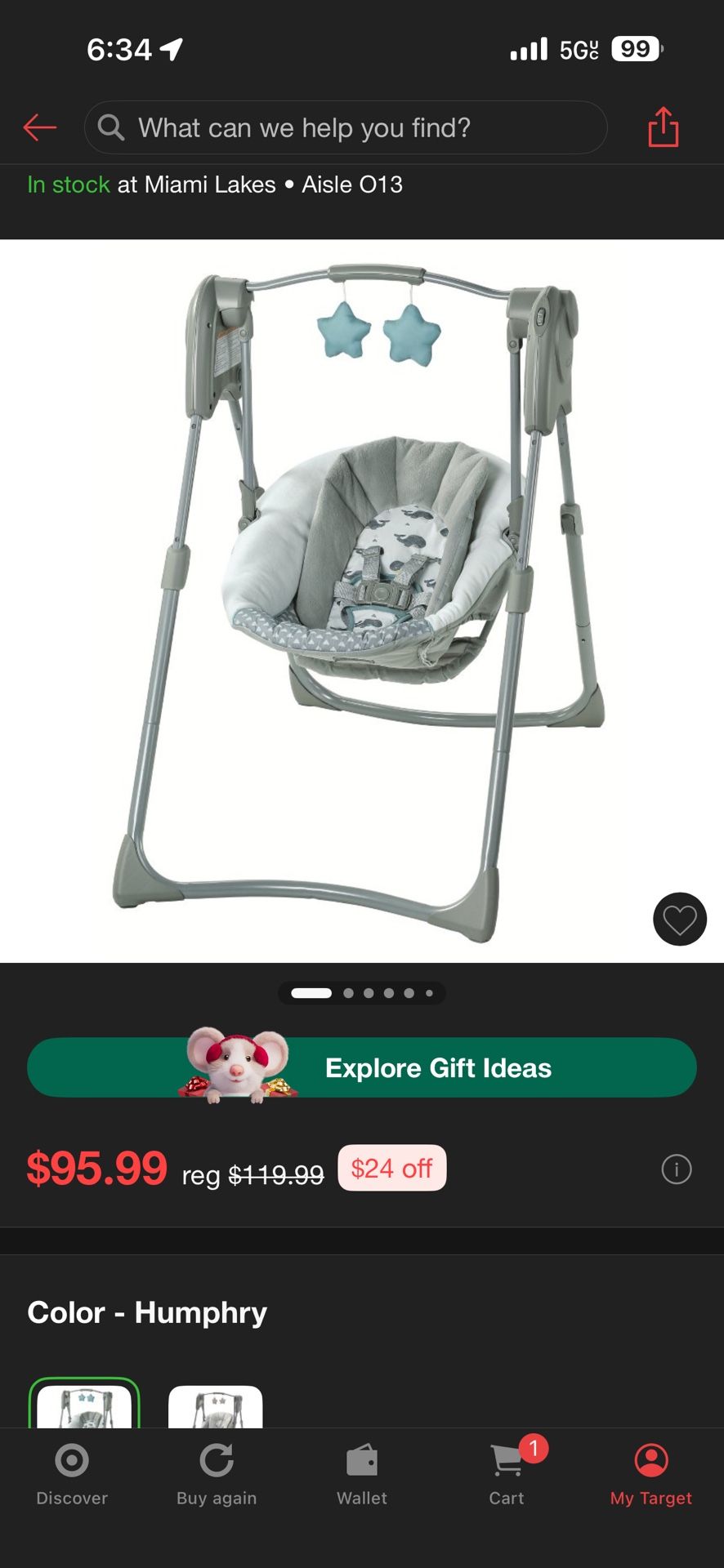 Graco Swing for baby
