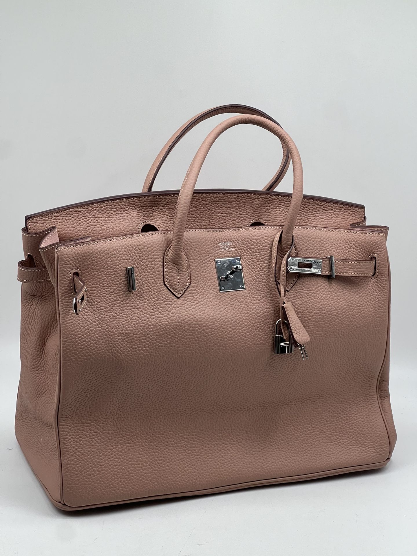 Birkin Style 35cm Satchel 