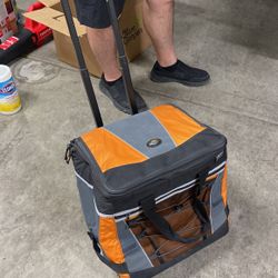 Cooler Roller Bag  Foldable  Excellent Condition