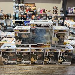 Attack Of Titan Funko Pops Lot