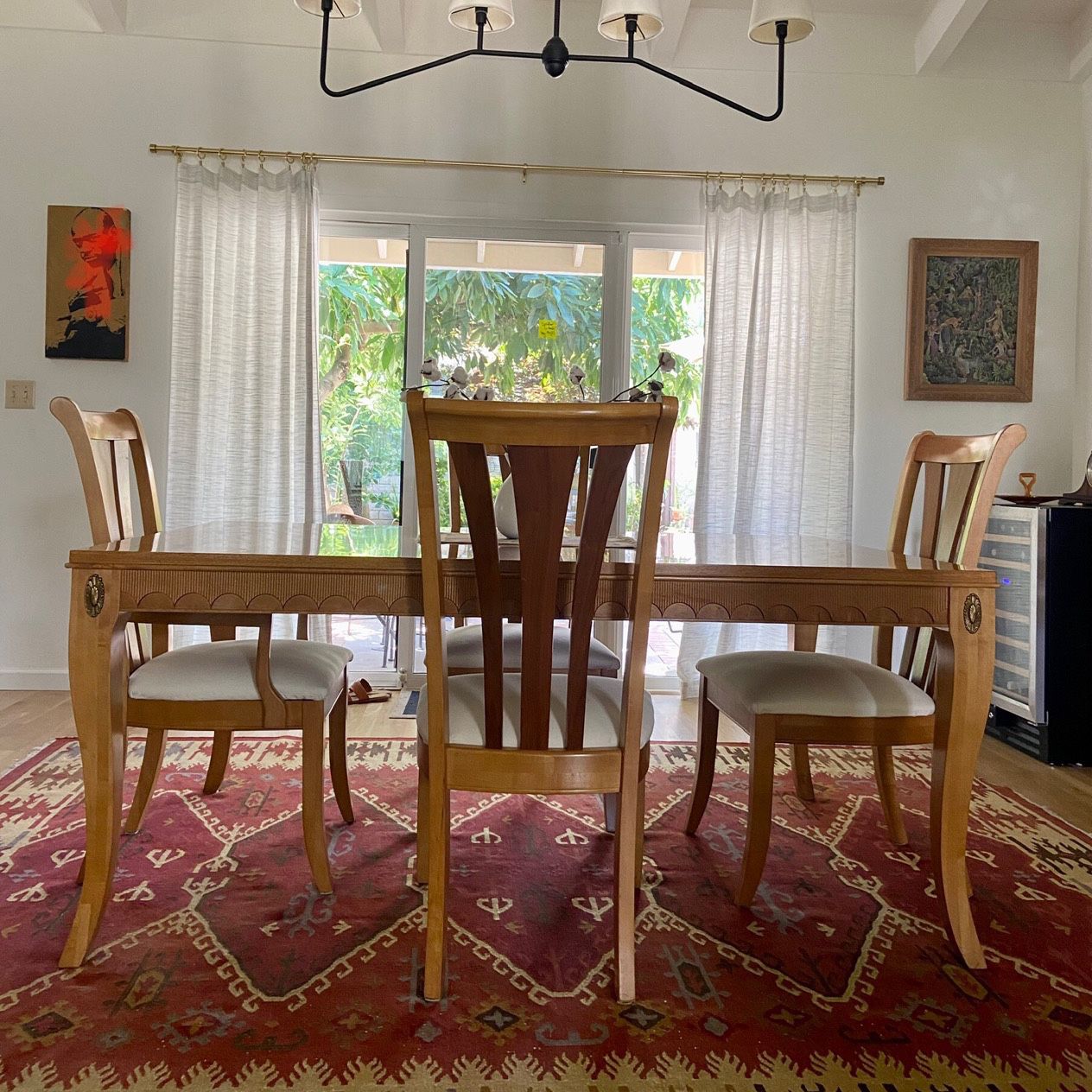 Stanley Dinning Table And 4 Chairs