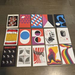 Herman Miller MCM Art Advertising Postcard Lot