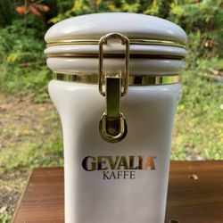 Gevalia coffee canister