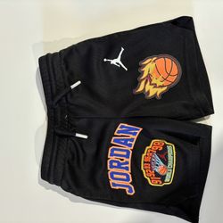 Air Jordan Patch Pack Shorts 'Black' 4T