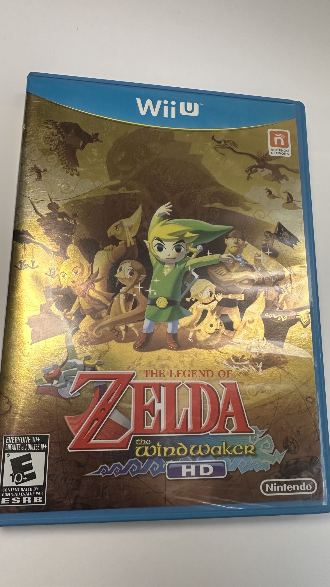 Legend Of Zelda The Wind Waker HD (Nintendo Wii U 2013) Authentic, Tested, Works