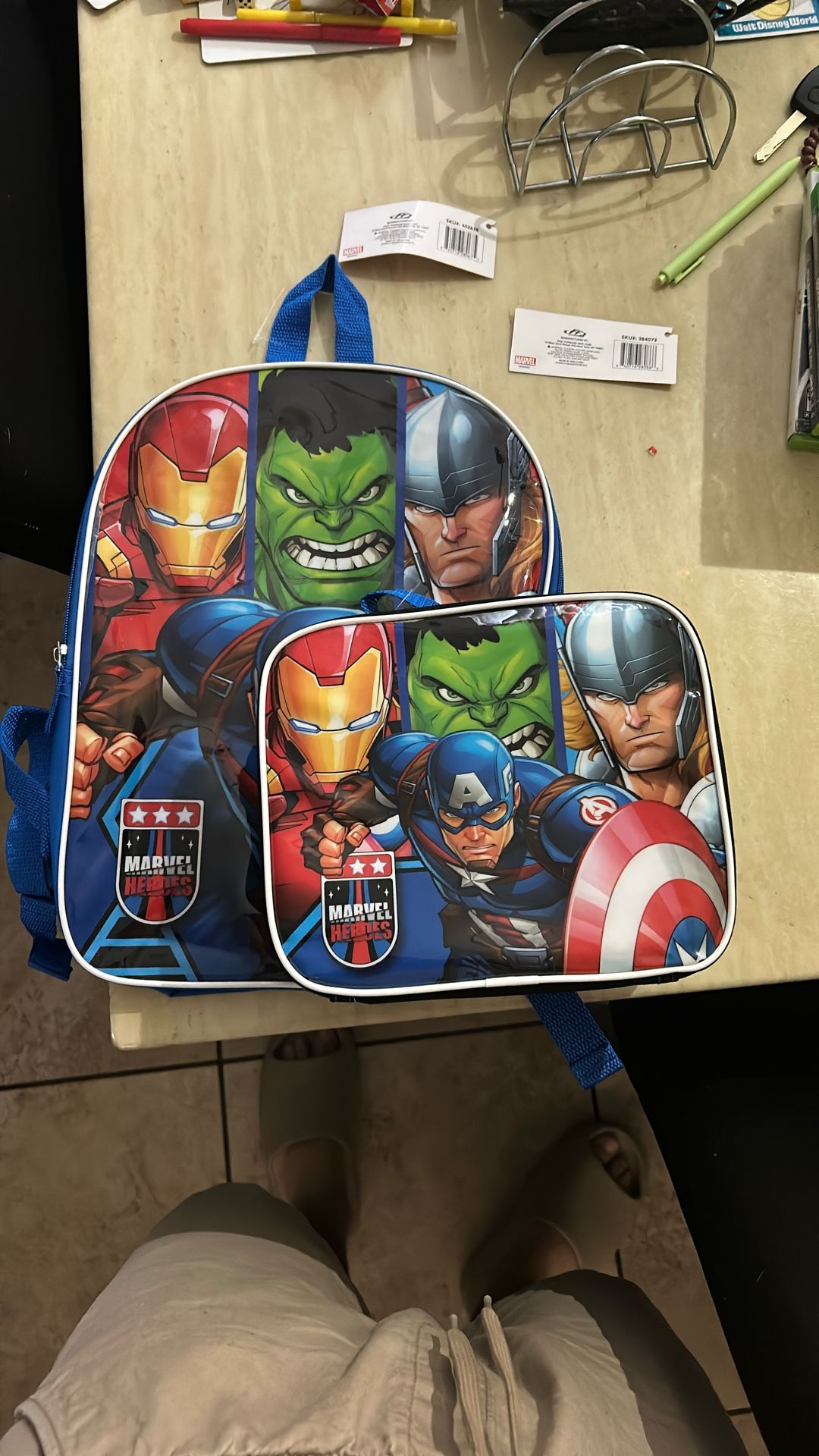 Back To School Backpack And Lunchbox