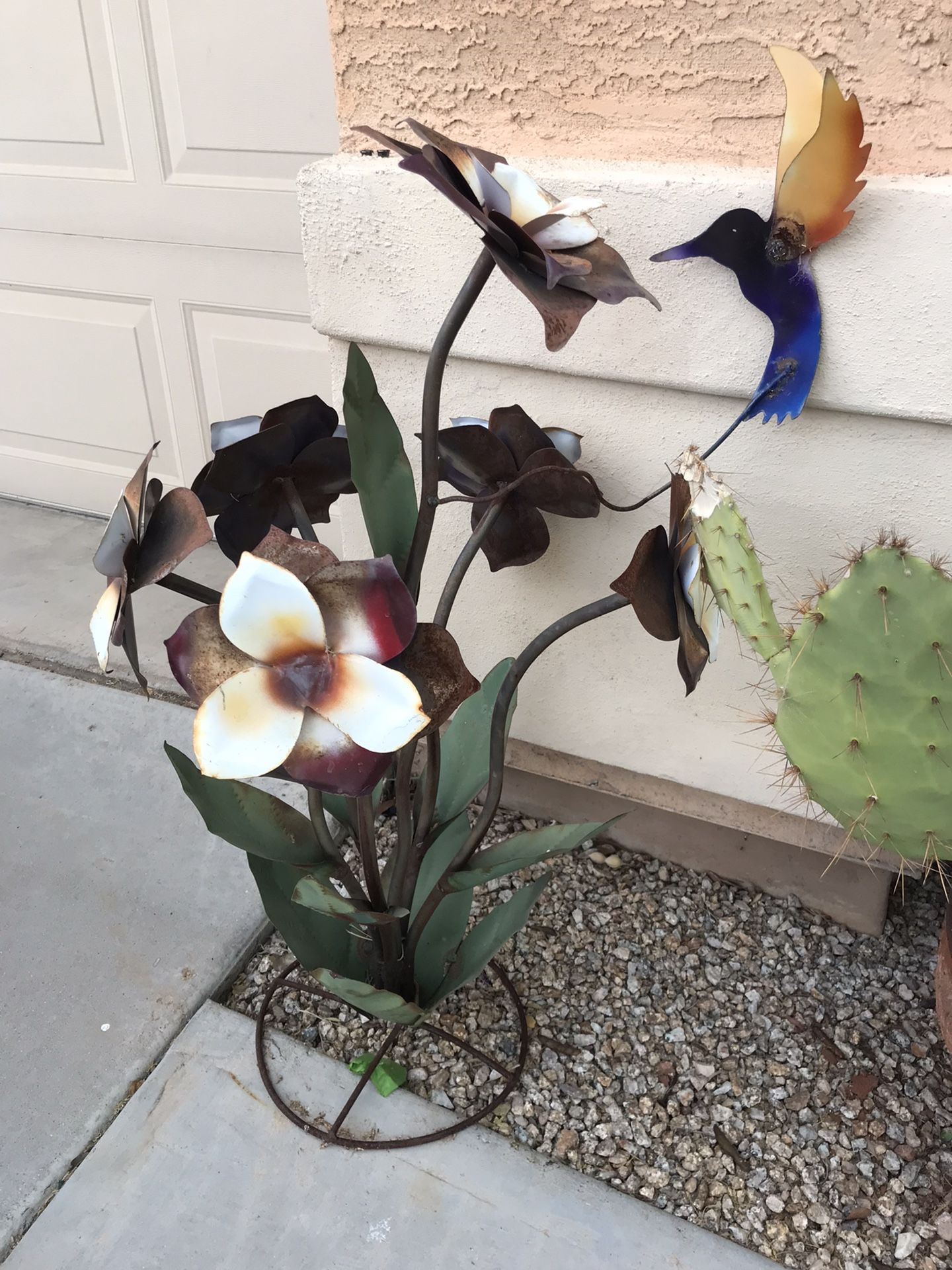 Metal Landscape Plant Decoration