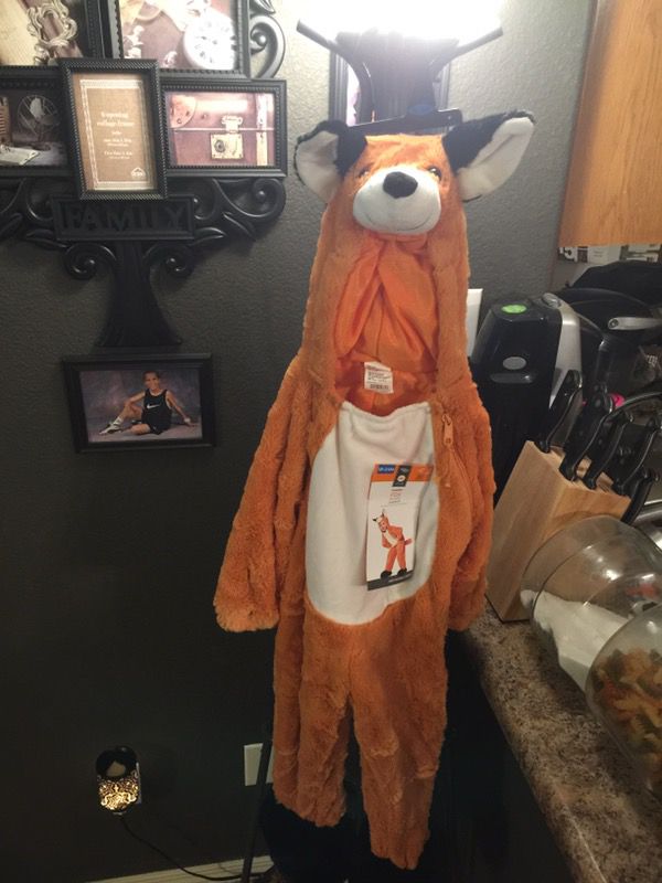 Toddler fox costume