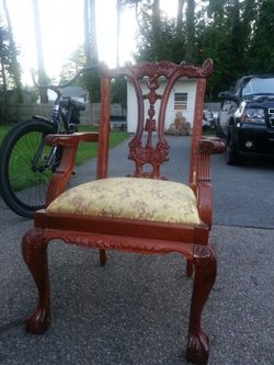Oriental Wooden Chair