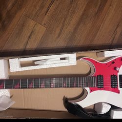 Ibanez Gio Series GRG131DX-WH 6 String Right Handed Electric Guitar-White