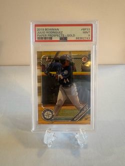 2019 Bowman Prospects - Julio Rodriguez #BP-33 Gold /50 🔥Low Pop🔥 (RC)