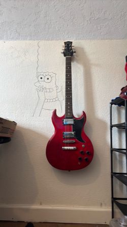 Silvertone electric guitar