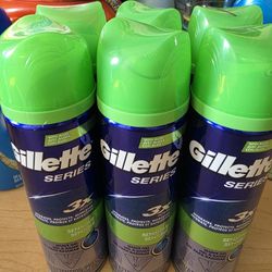 2  for $3 or 6 for $5 FIRM!  Gillette Shave Gel Sensitive 7 oz.  Pick up in Garland 75042 by appointment