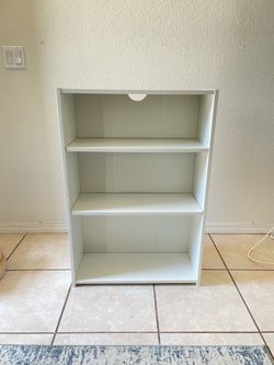 White Bookshelf