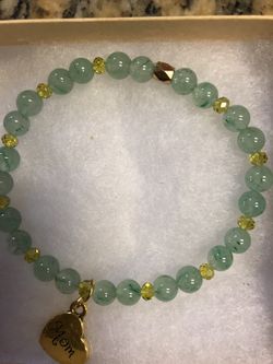 Jade mom bracelet
