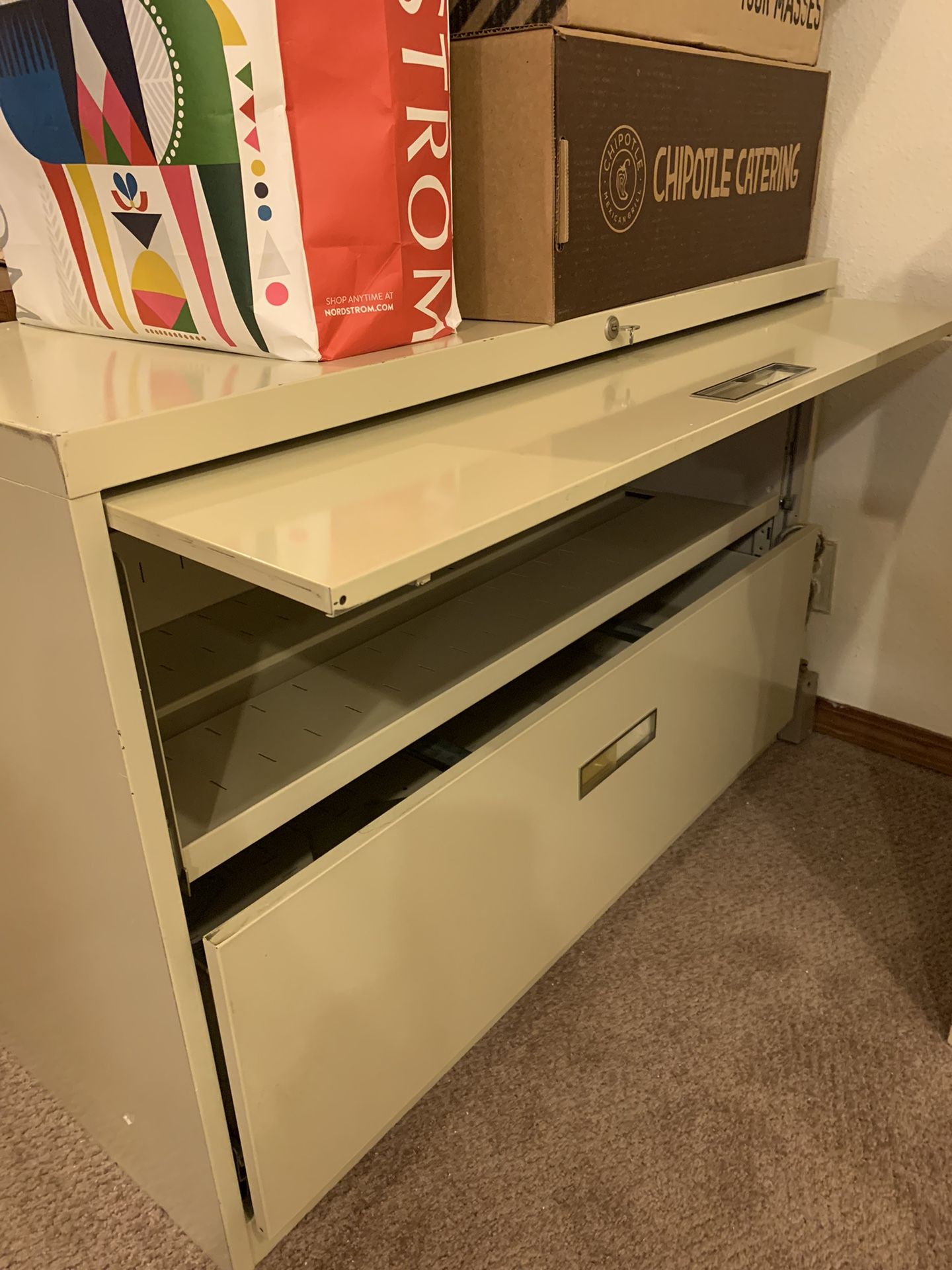 Office Cabinets - set of Two. 60$