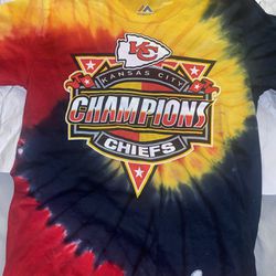 Majestic Kansas City Chiefs Tye Dye Shirt