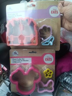 Disney Cooking Cutters $30