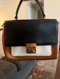 Michael Kors Colorblock Leather Satchel