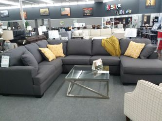 3 pc Nuvella Sectional