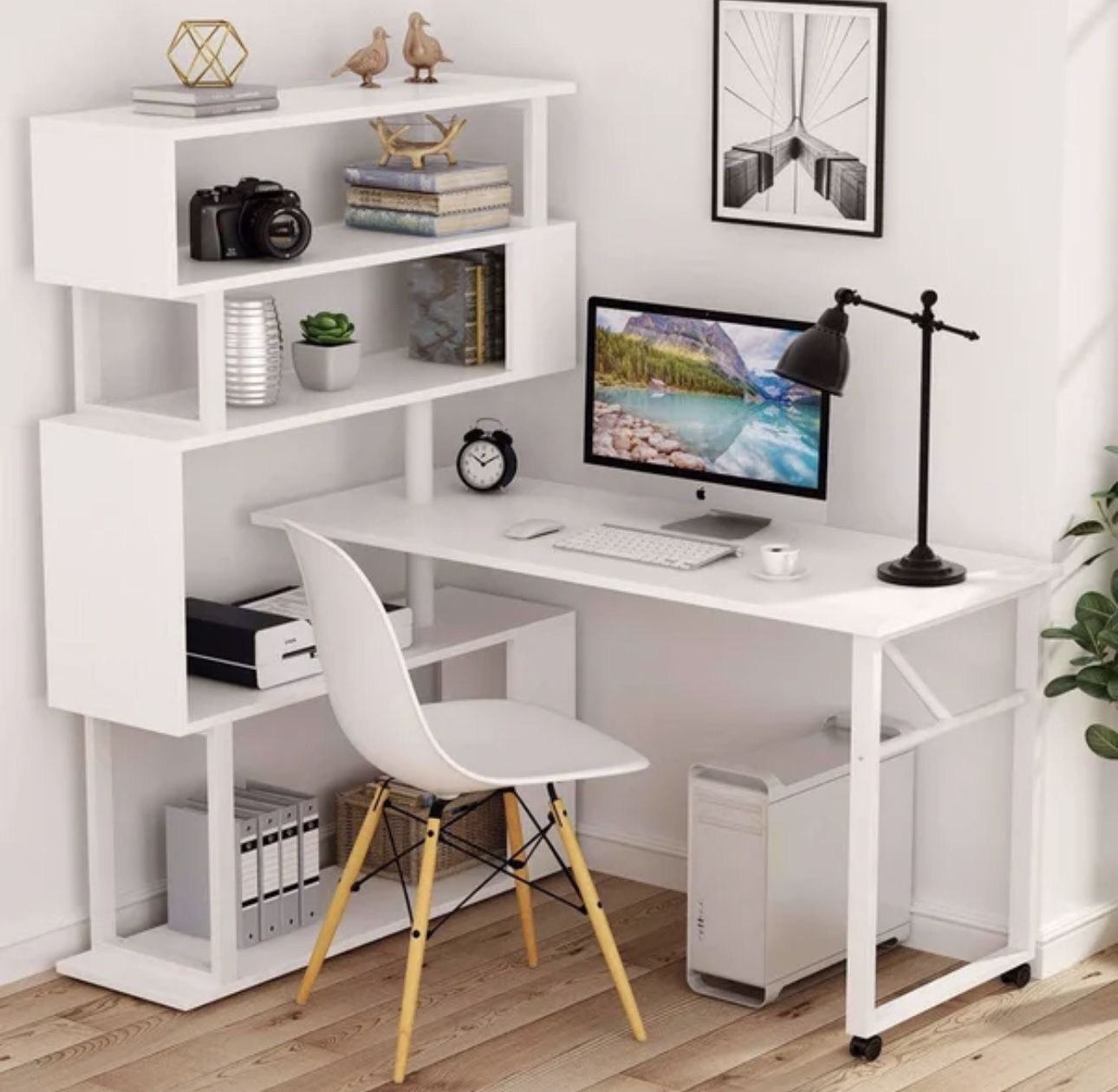 Reversible L-Shaped Desk 