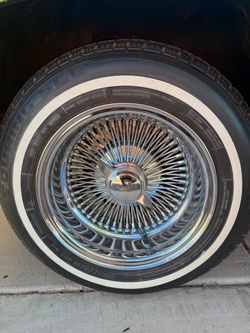 14x7 wire wheels
