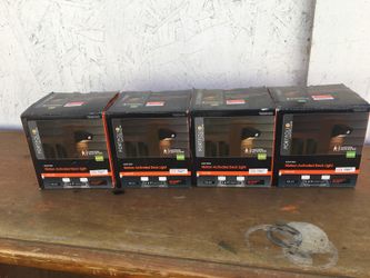 Motion activated deck light