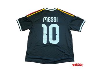 Size LARGE Kith x Messi Adidas Football Jersey Black PRE-OWNED