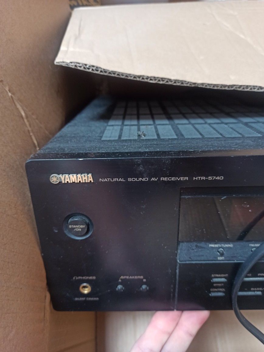 yamaha av receiverblack