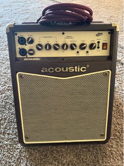 Acoustic a20 amp. Like new