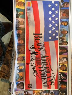 Black Americans of achievement Boardgame