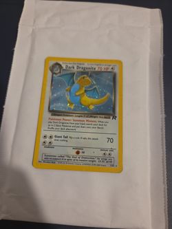 “Vintage 2000 Dark Dragonite Holo 5/82 – HP Binder Card”