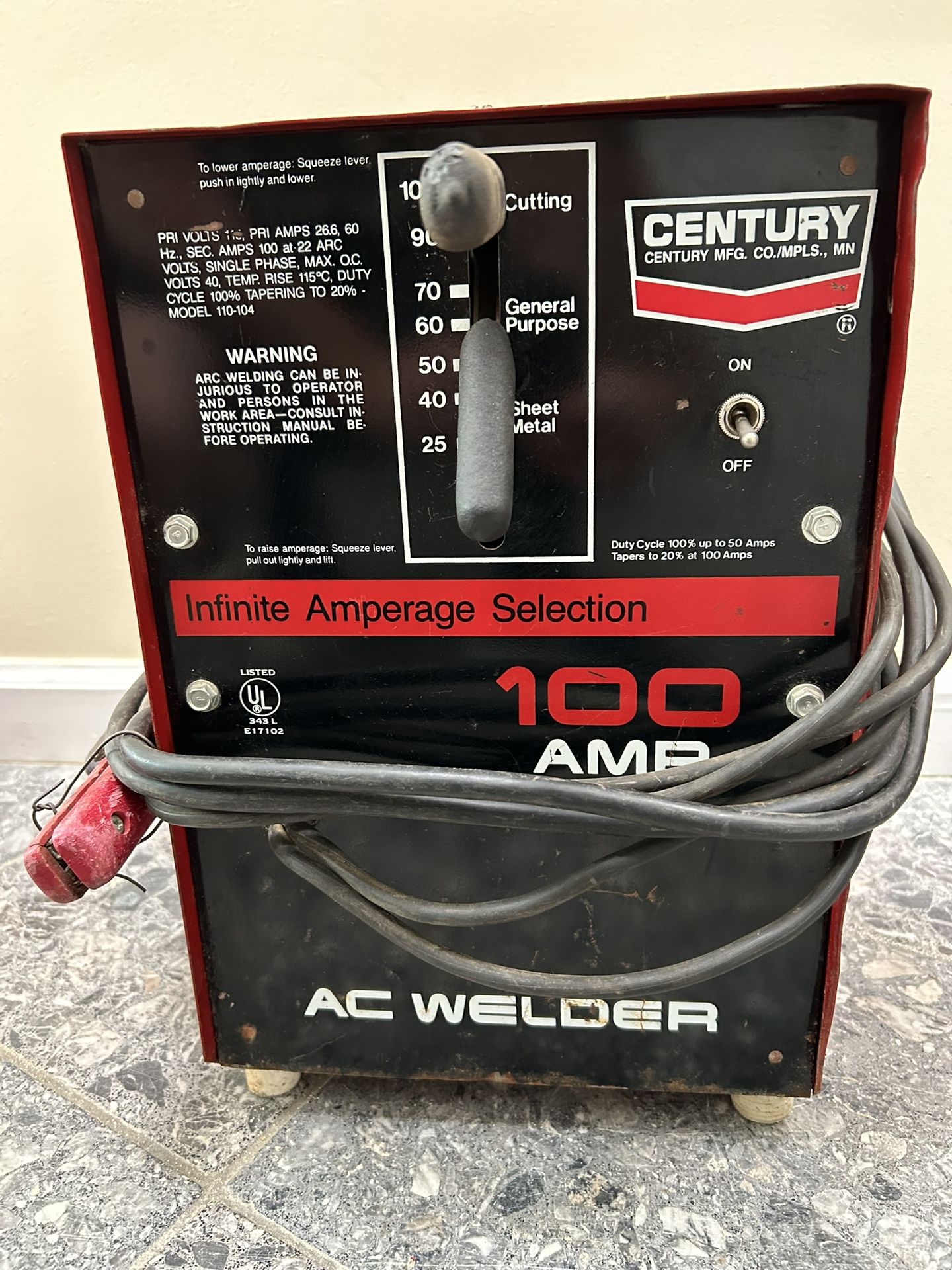 Century AC Welder