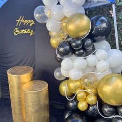 Ballon Garland Backdrop For Parties