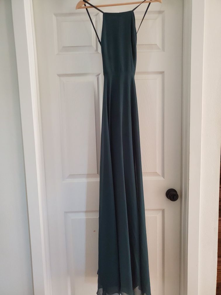 Still Available  XS Emerald Green Prom/Formal Dress