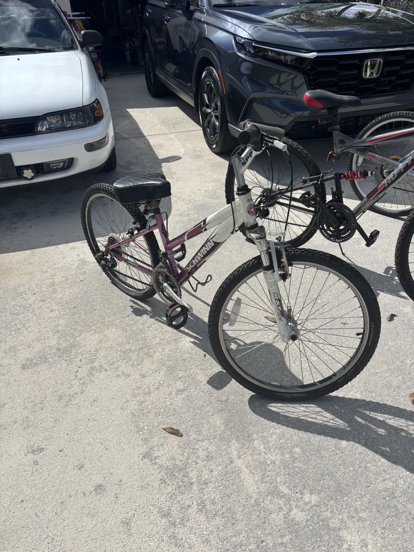 Take All Three Bikes Girls Schwinn, Men’s Huffy And Women’s Magnum